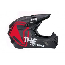 THE Industries Adult T3 Carbon Shield BMX and Mountain Bike Helmet - B00RTFYDRA